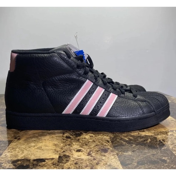 Vintage 2004  Adidas Pro Model II 104209 Shoes Mens Size 13 Used. Wore one time - Picture 3 of 4